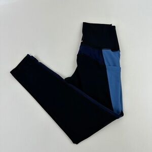 Aerie Leggings Womens Small Black Blue